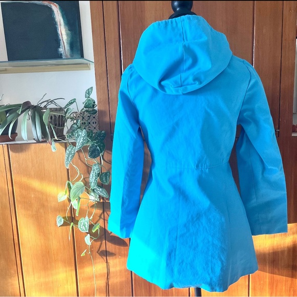 Vintage 1960's/70's Teal Blue Embroidered Jacket, Extra Small/Small - Picture 6 of 8